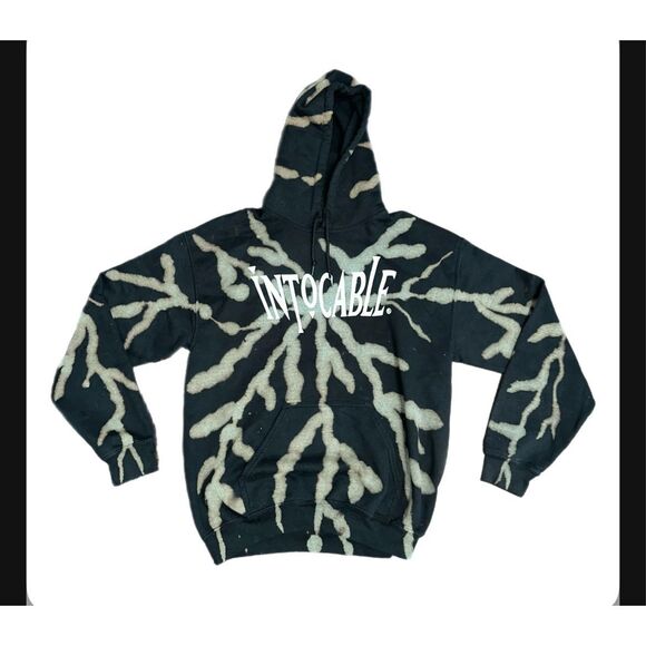Intocable Lightning Bleached Hoodie - Picture 1 of 3